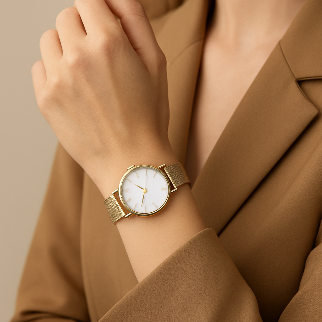 stilvolle-damenuhr-minimalistisch-gold