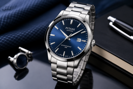herren-quarzuhr-edelstahl-analog-luxus-business-blau