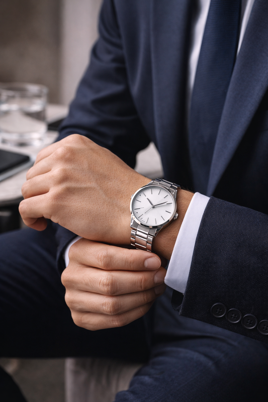 herrenuhr-blaues-sunburst-zifferblatt-edelstahl
