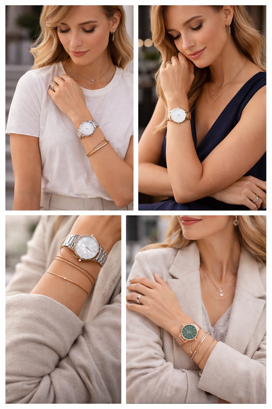 damenuhr-outfit-kombinieren-lifestyle-frau-armbanduhr