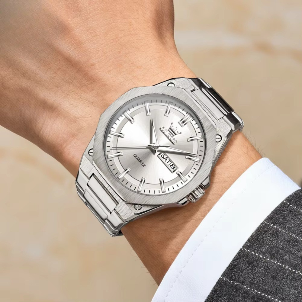 Achteckige Business Edelstahl Armbanduhr "Business della belle mare "5272“ - PITANI