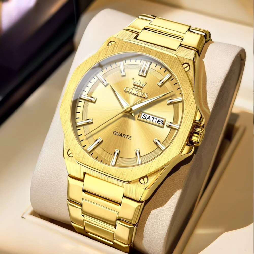 Elegante achteckige Edelstahl Armbanduhr "Orologio bella del mare no.5298“ - PITANI