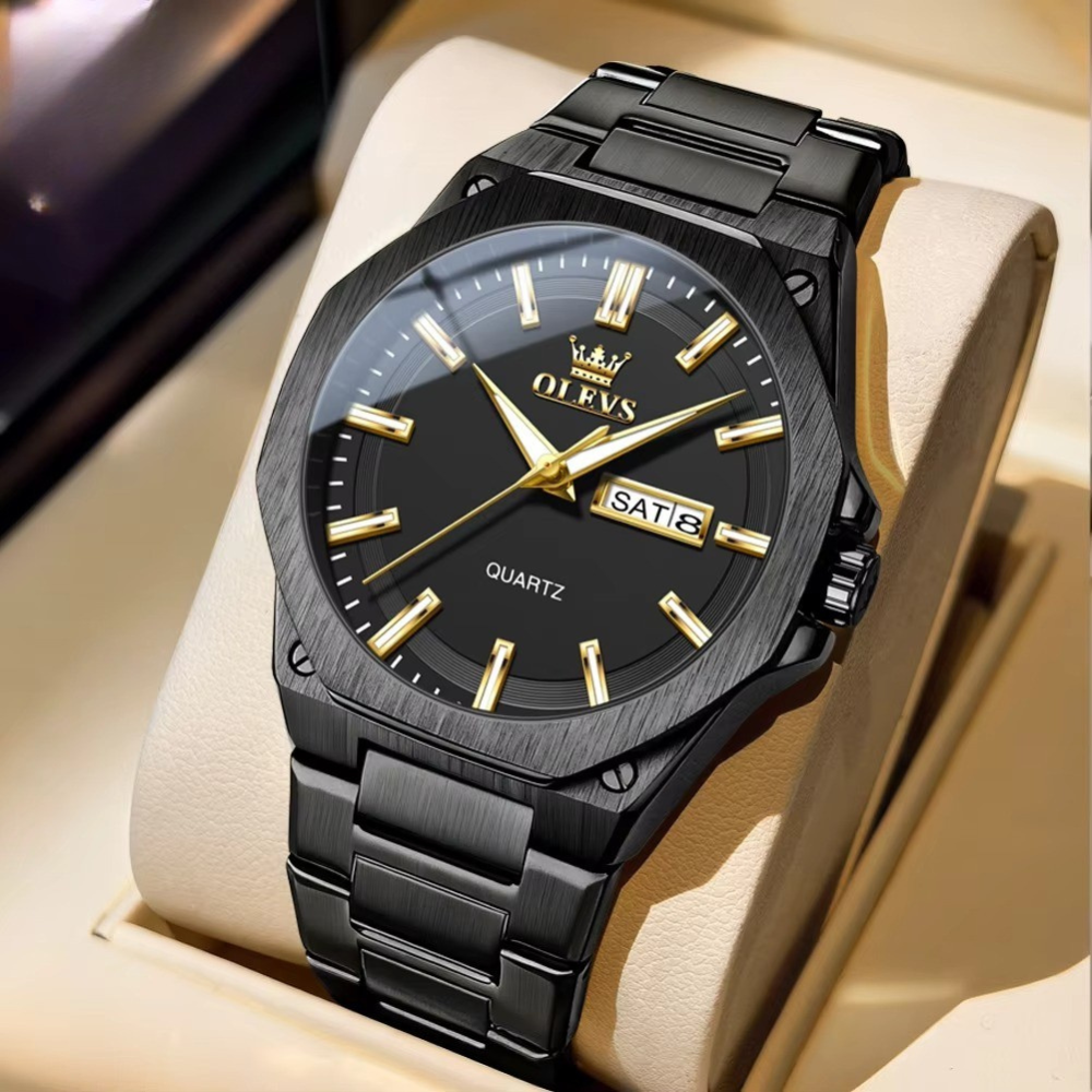 Elegante achteckige Edelstahl Armbanduhr "Orologio bella del mare no.5298“ - PITANI
