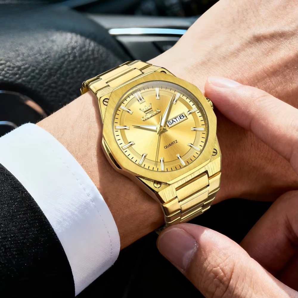 Elegante achteckige Edelstahl Armbanduhr "Orologio bella del mare no.5298“ - PITANI