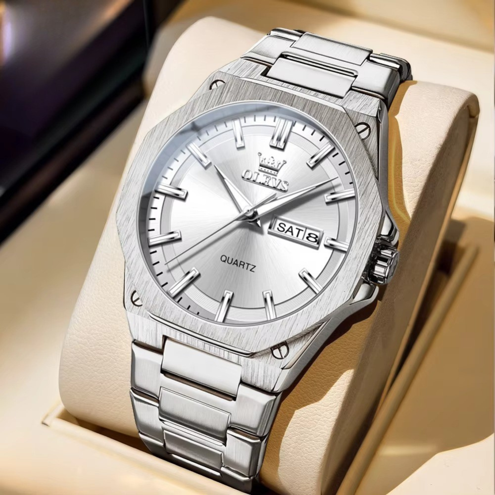 Achteckige Business Edelstahl Armbanduhr "Business della belle mare "5272“ - PITANI