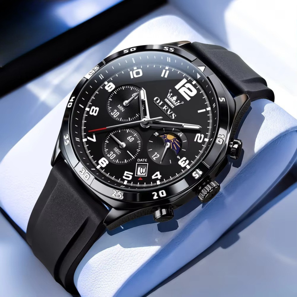 Zeitlose Silikon Armbanduhr "Fase lunare no.5274“ - PITANI