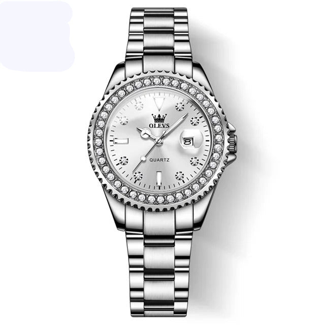Leder Glitzer Armbanduhr "Diamante belle O rologiono.3244“ - PITANI