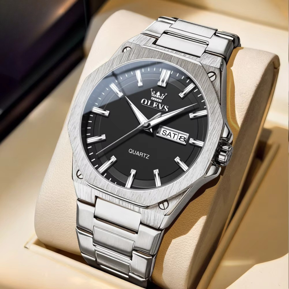 Achteckige Business Edelstahl Armbanduhr "Business della belle mare "5272“ - PITANI