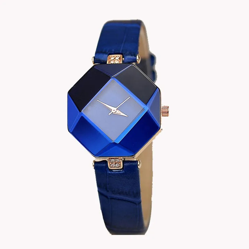 Leder Armbanduhr "Geometria no.824" - PITANI