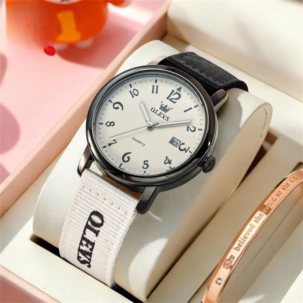 Modische zweifarbige Armbanduhr "Calendario Freestyle no.3236“ - PITANI