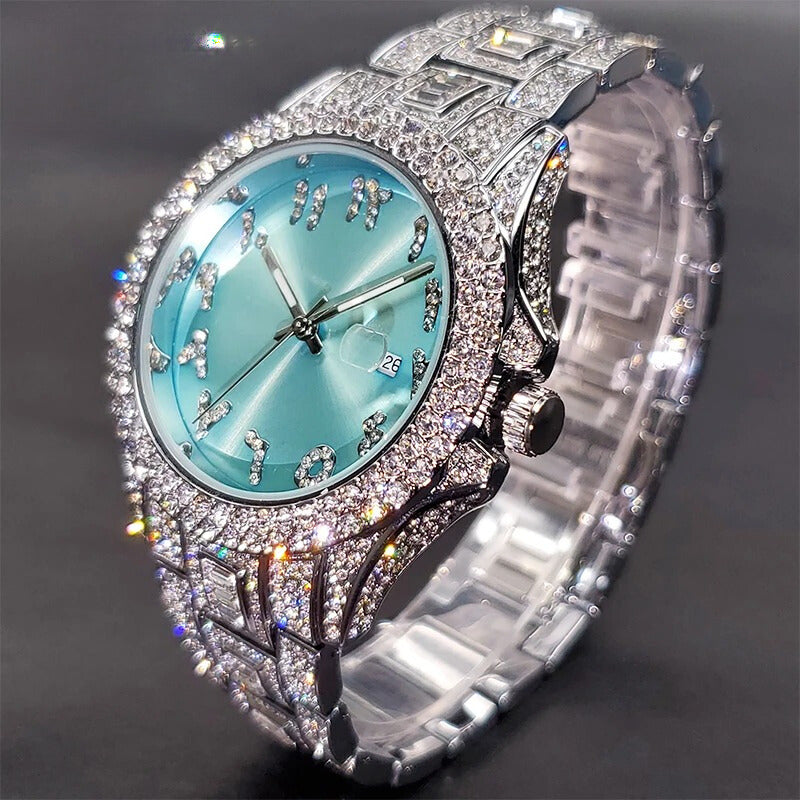 Edelstahl Armbanduhr "Orologi Con Diamanti no.338" - PITANI