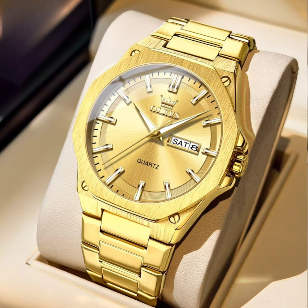 Achteckige Business Edelstahl Armbanduhr "Business della belle mare "5272“ - PITANI