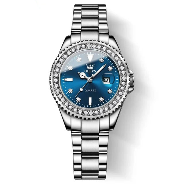 Leder Glitzer Armbanduhr "Diamante belle O rologiono.3244“ - PITANI
