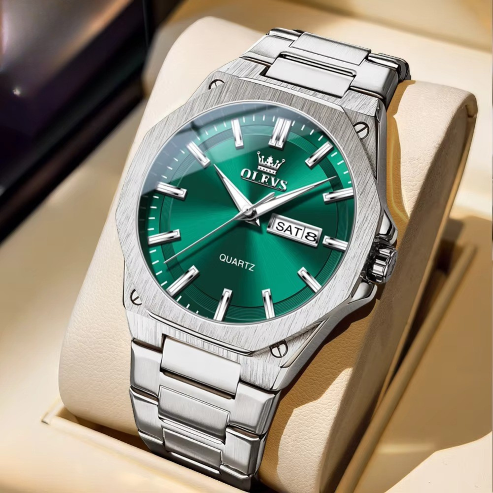 Achteckige Business Edelstahl Armbanduhr "Business della belle mare "5272“ - PITANI
