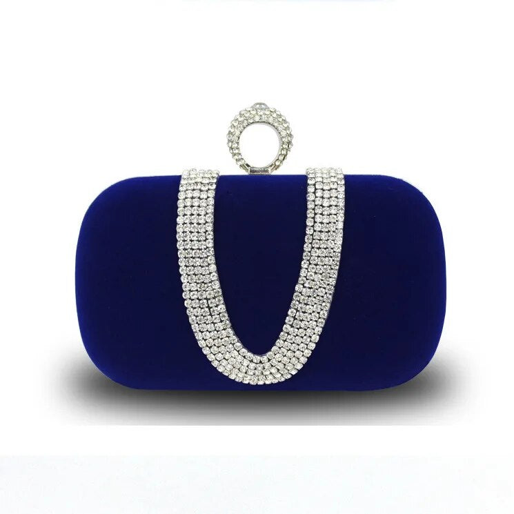 Premium "Borse Diamante" Handtasche/Clutch Größe "S" - PITANI