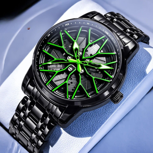 Markante Skelett-Edelstahl Armbanduhr "Orologio in acciaio inossidabile no.5181" - PITANI