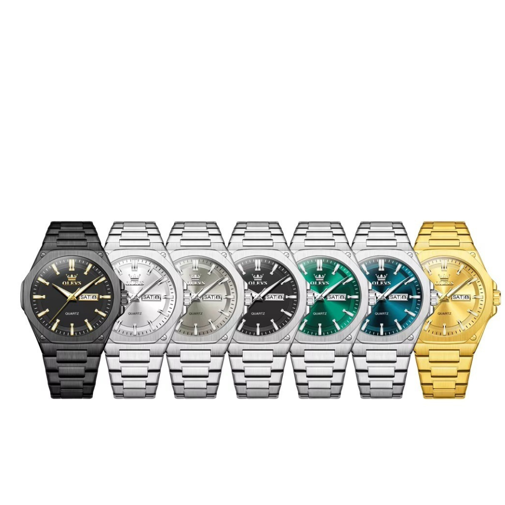 Elegante achteckige Edelstahl Armbanduhr "Orologio bella del mare no.5298“ - PITANI