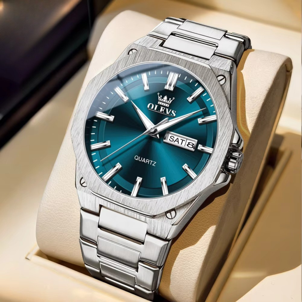Achteckige Business Edelstahl Armbanduhr "Business della belle mare "5272“ - PITANI