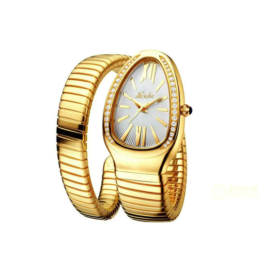 SALE | Schlangenform Edelstahl Armbanduhr "Orologi no.351" - PITANI