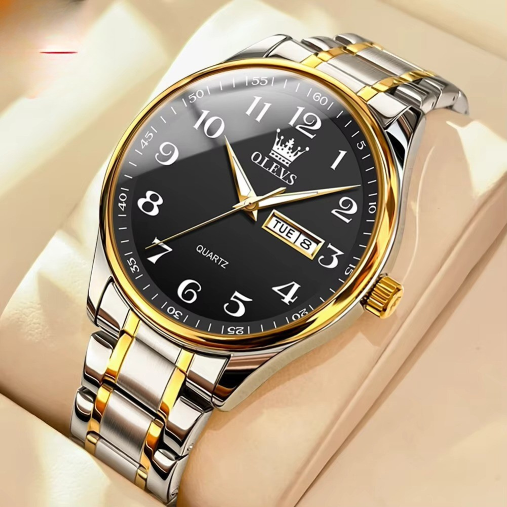 Klassische Edelstahl Armbanduhr "Quarzo aziendale no.5237“ - PITANI