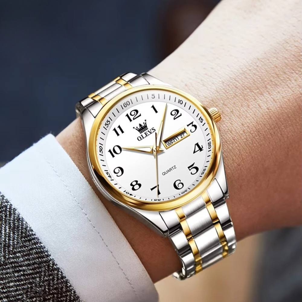 Klassische Edelstahl Armbanduhr "Quarzo aziendale no.5237“ - PITANI