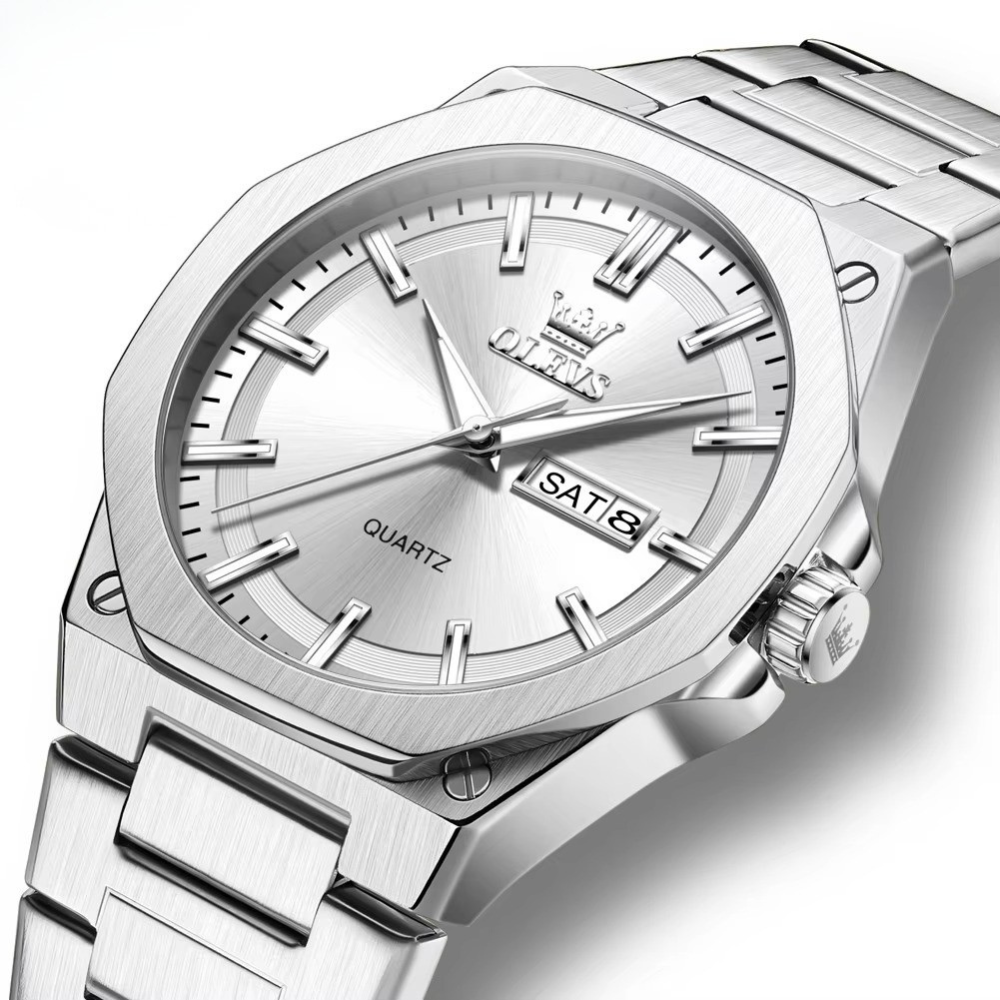 Achteckige Business Edelstahl Armbanduhr "Business della belle mare "5272“ - PITANI