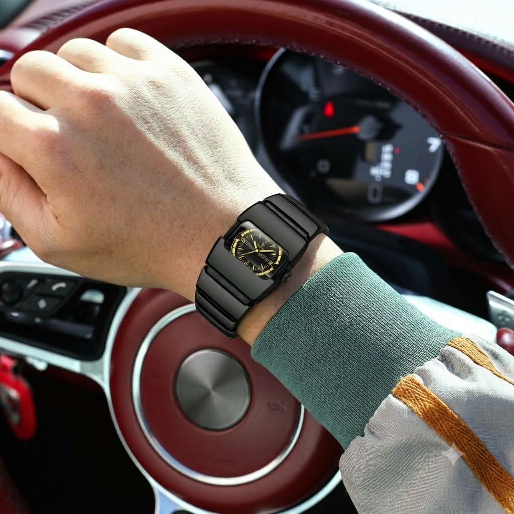 Herren-Quarzuhr im außergewöhnlichen Sportlich-Eleganten Design Armbanduhr no. 5326 - PITANI