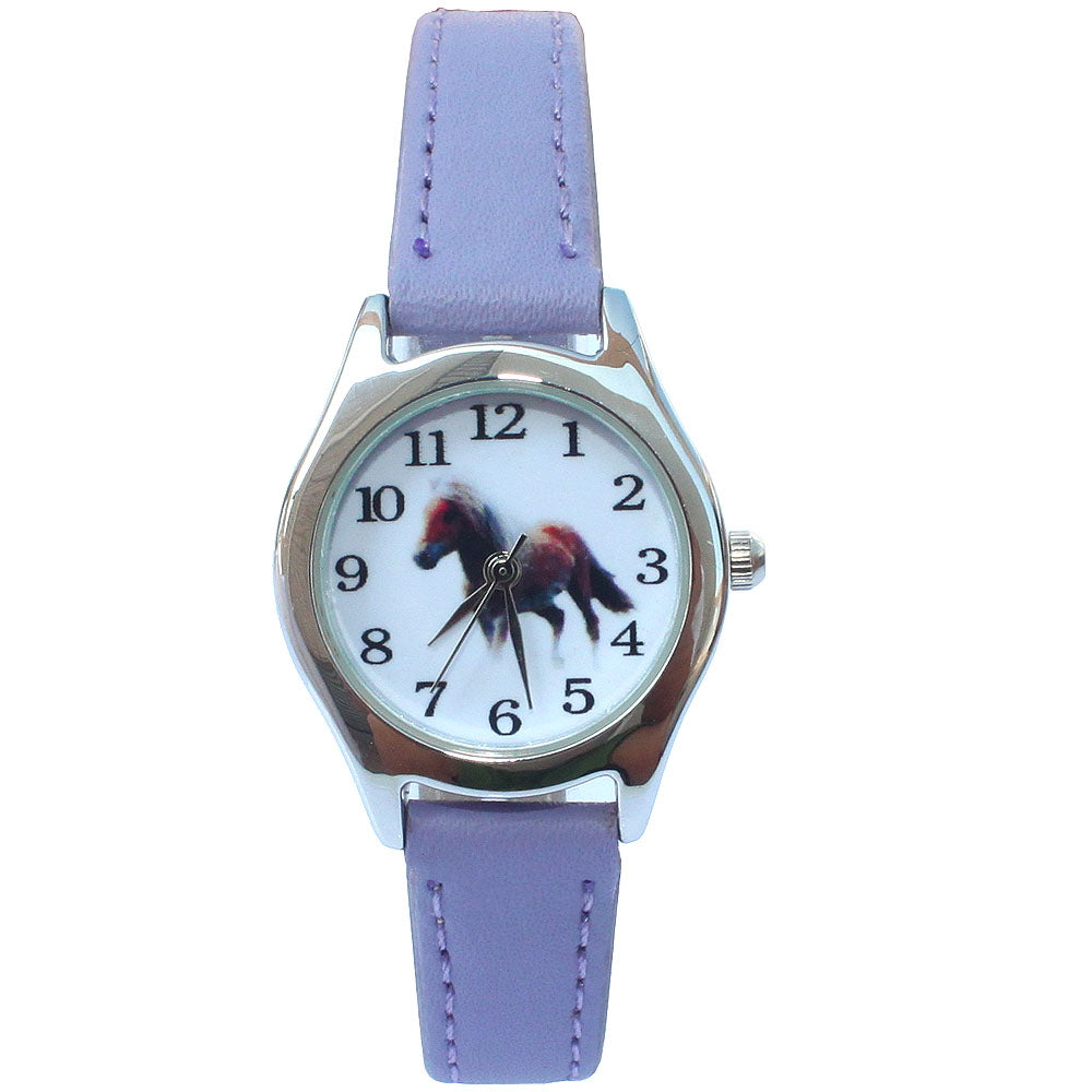Damenuhr mit Pferdemotiv – Analoge Quarzuhr Armbanduhr no.3298 - PITANI