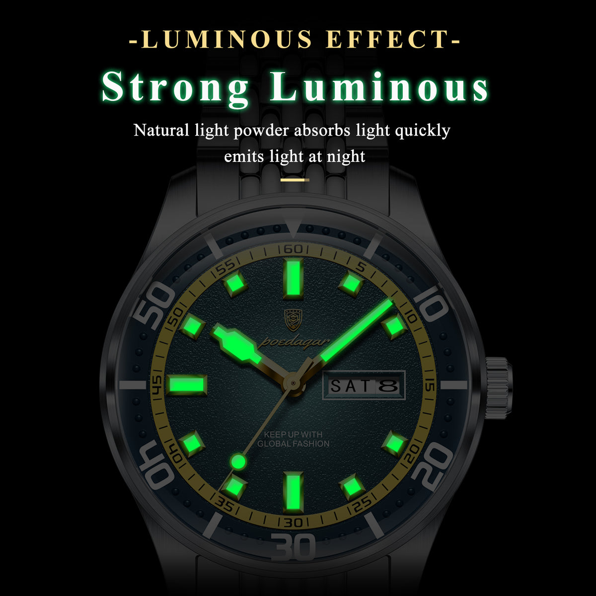 Sportlich-Elegante Herren Armbanduhr im Militär-Look – Quarz-Uhr Armbanduhr – no. 5394 - PITANI
