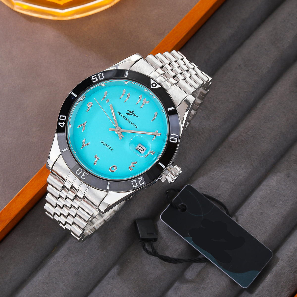 Eleganter Herren Business Chrono-Look Quarzuhr – Großes Zifferblatt Armbanduhr – no. 5391 - PITANI