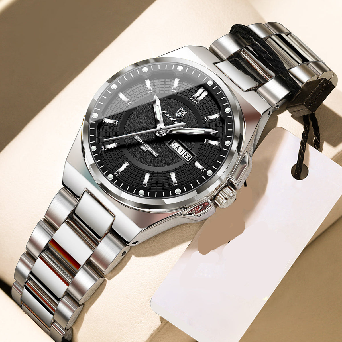Elegante Damen Quarzarmbanduhr mit Datum & Wochentagsanzeige Armbanduhr no.3285 - PITANI