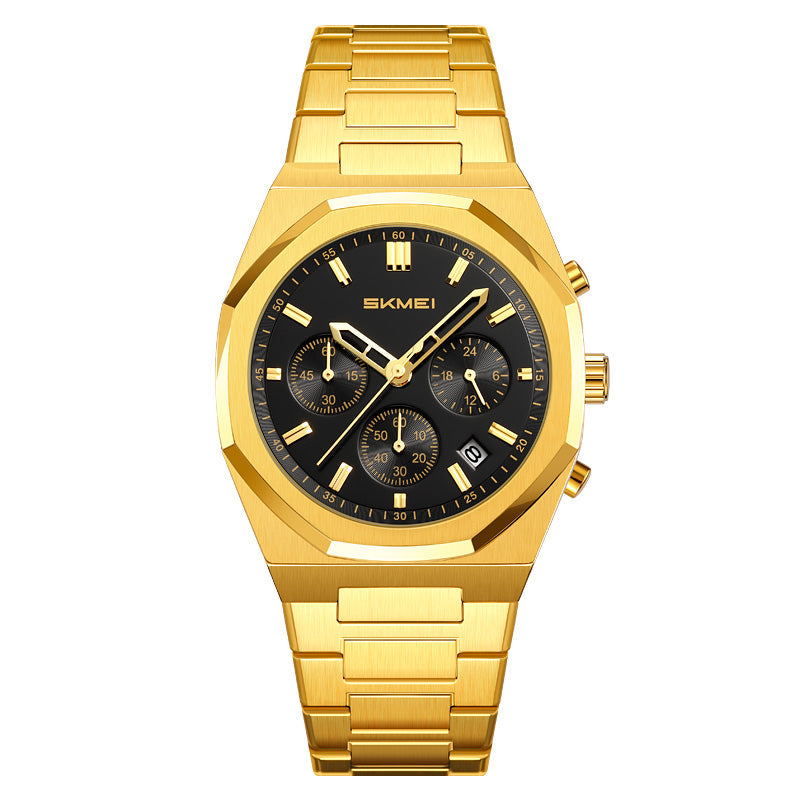Elegante Herren-Armbanduhr mit Chronograph & Datum Armbanduhr – no. 5362 - PITANI