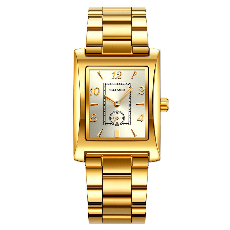 Elegante Herren Quarz-Armbanduhr – Rechteckiges Design Armbanduhr – no. 5363 - PITANI