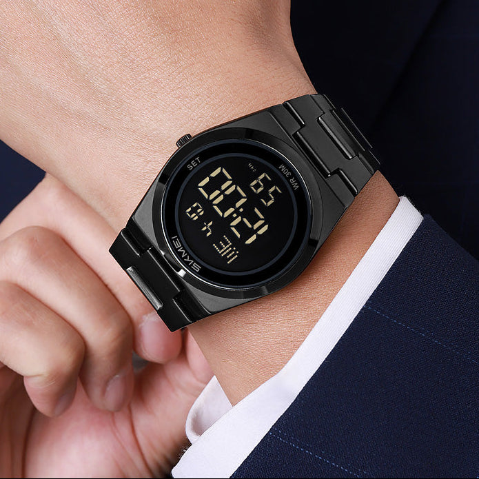 Moderne Herren-Digitaluhr – Wasserdichte Sportuhr Armbanduhr – no. 5333 - PITANI