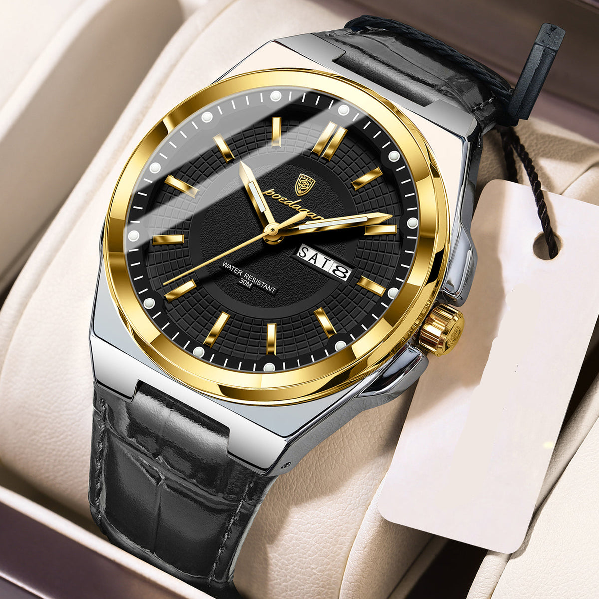 Zeitlose Herren Armbanduhr – Elegante Quarz-Uhr Armbanduhr – no. 5337 - PITANI