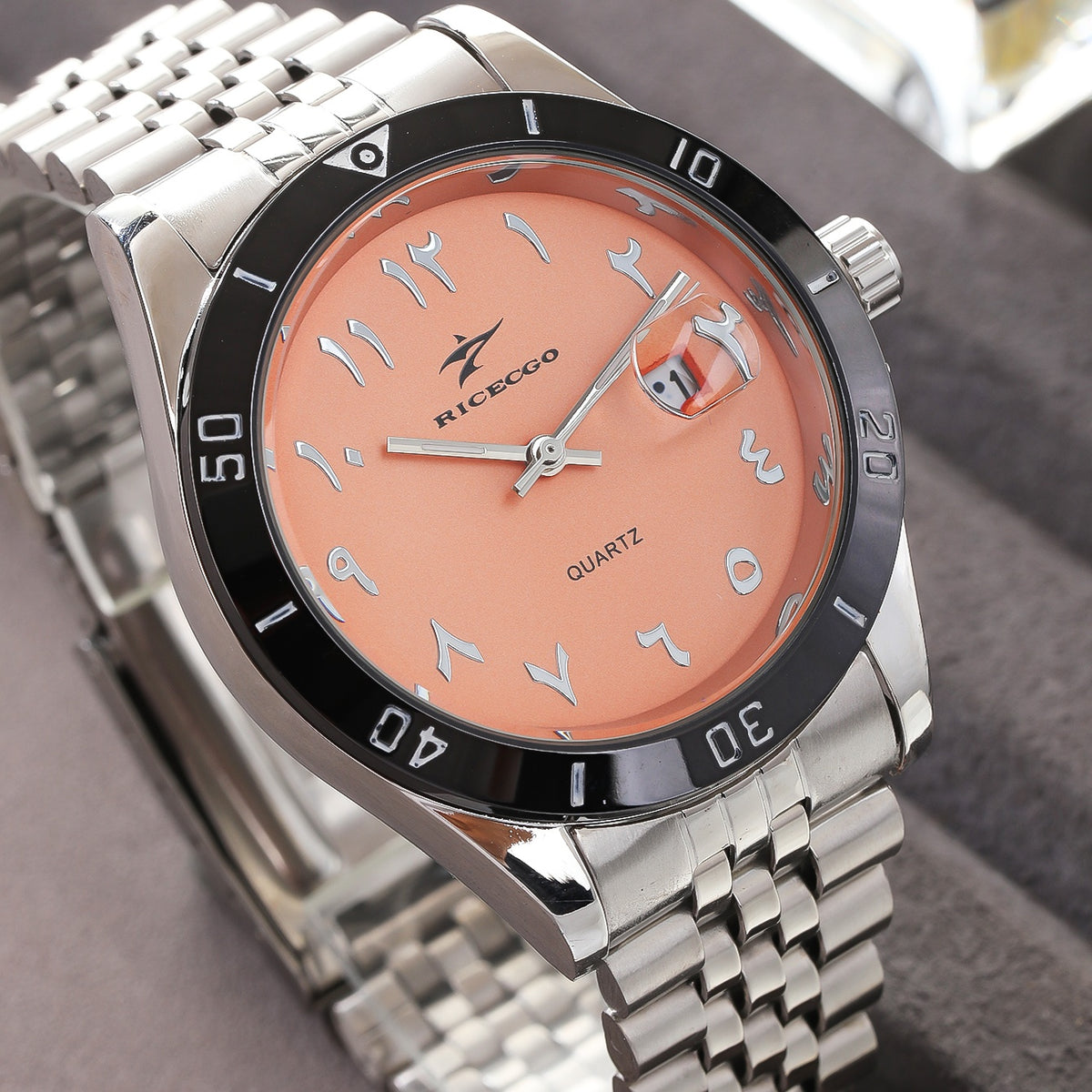 Eleganter Herren Business Chrono-Look Quarzuhr – Großes Zifferblatt Armbanduhr – no. 5391 - PITANI