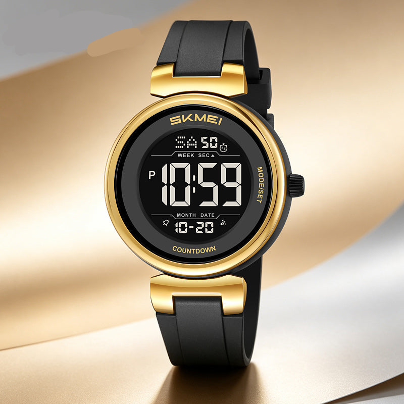 Sportliche Digitaluhr – Multifunktionaler Chronograph Armbanduhr – no. 5332 - PITANI