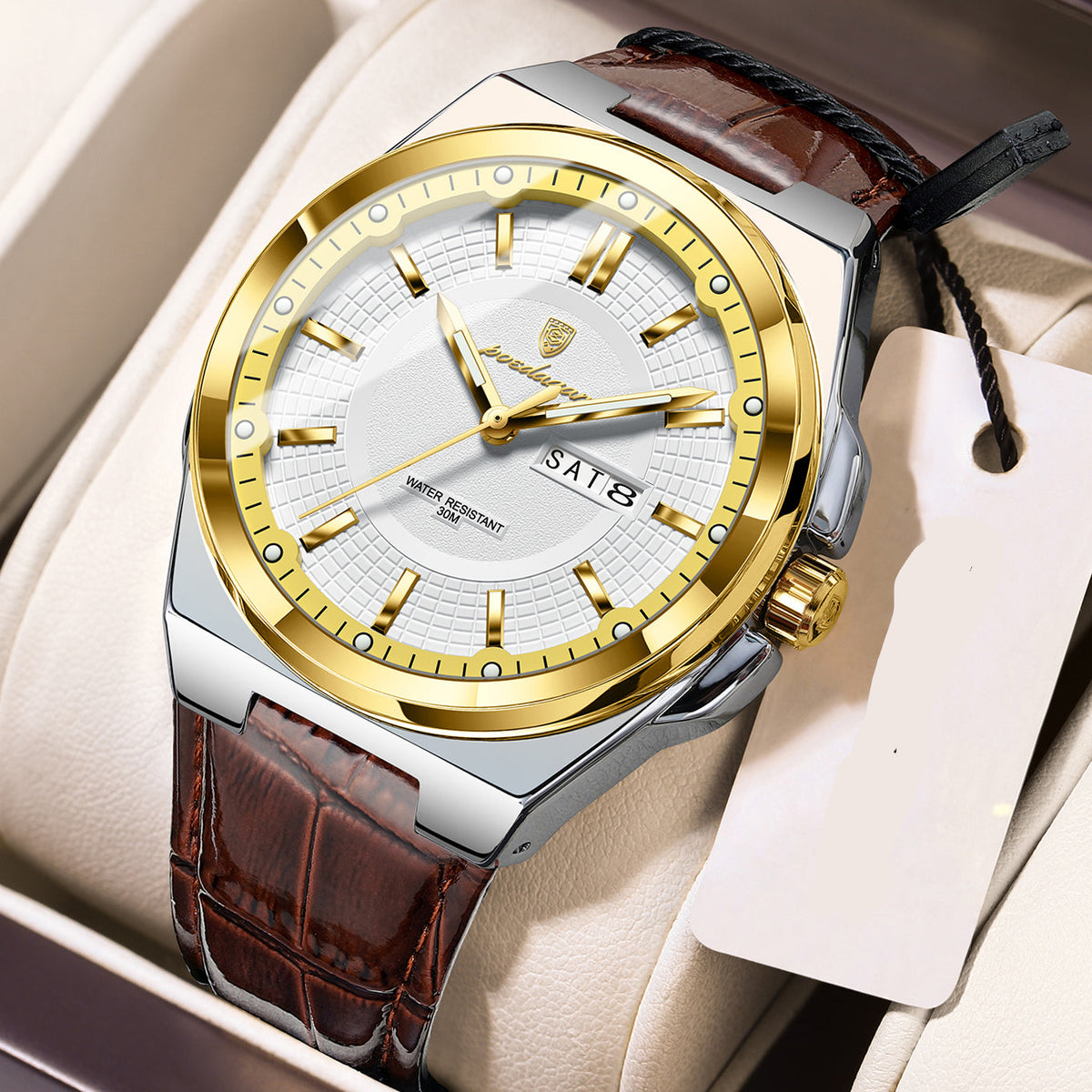 Zeitlose Herren Armbanduhr – Elegante Quarz-Uhr Armbanduhr – no. 5337 - PITANI