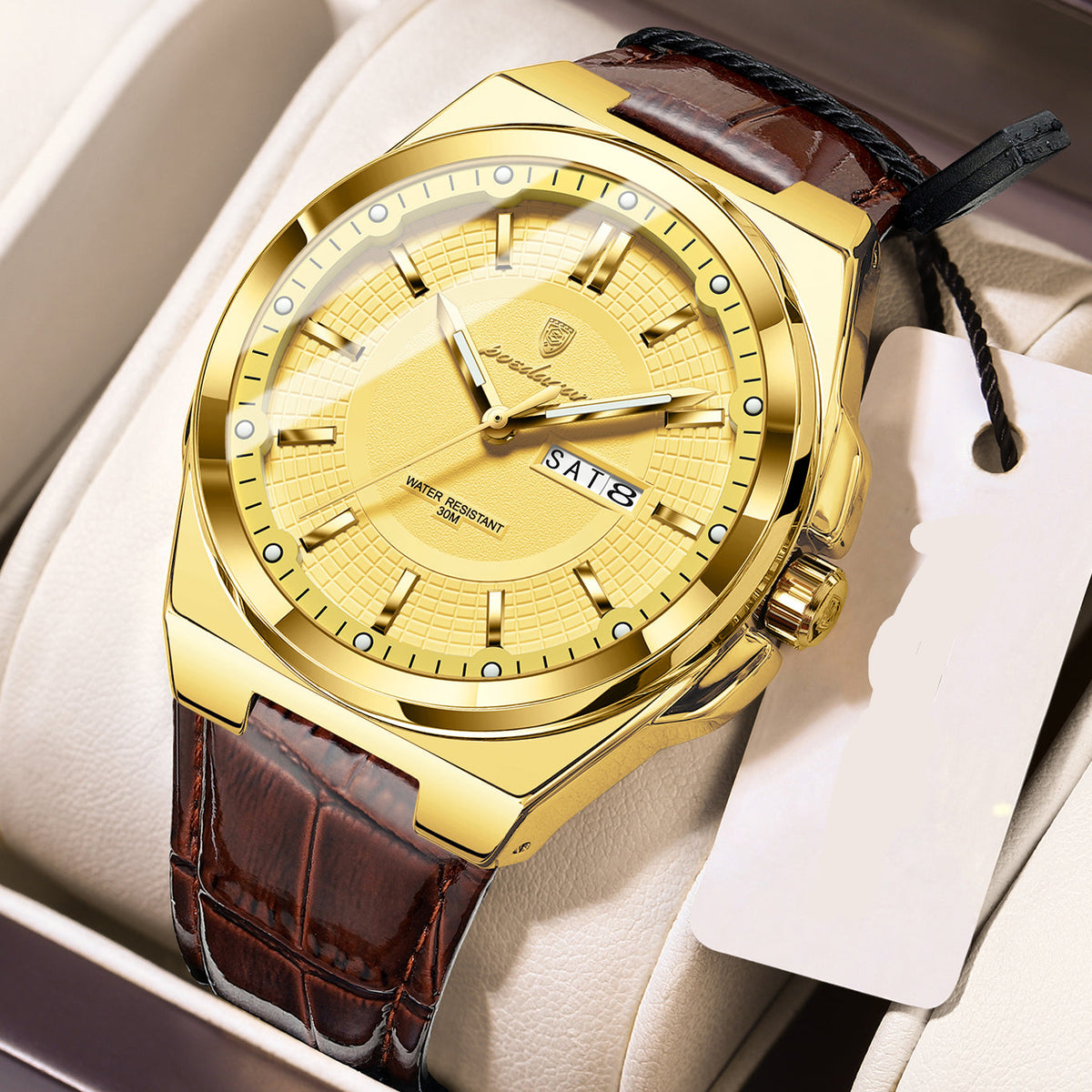 Zeitlose Herren Armbanduhr – Elegante Quarz-Uhr Armbanduhr – no. 5337 - PITANI