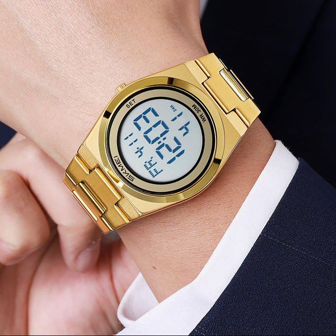 Moderne Herren-Digitaluhr – Wasserdichte Sportuhr Armbanduhr – no. 5333 - PITANI