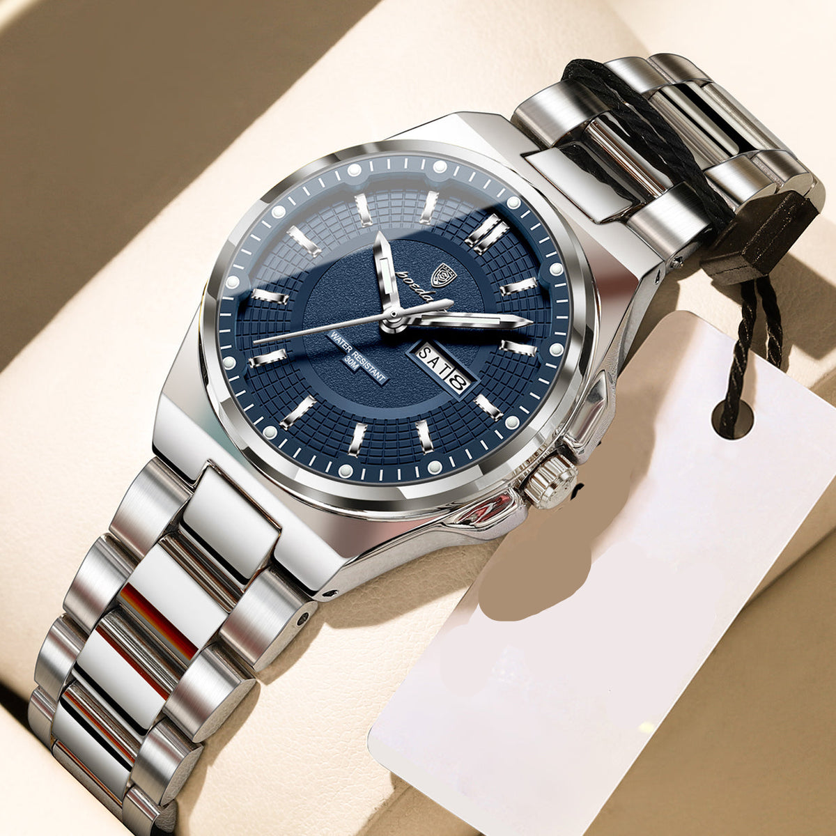 Elegante Damen Quarzarmbanduhr mit Datum & Wochentagsanzeige Armbanduhr no.3285 - PITANI