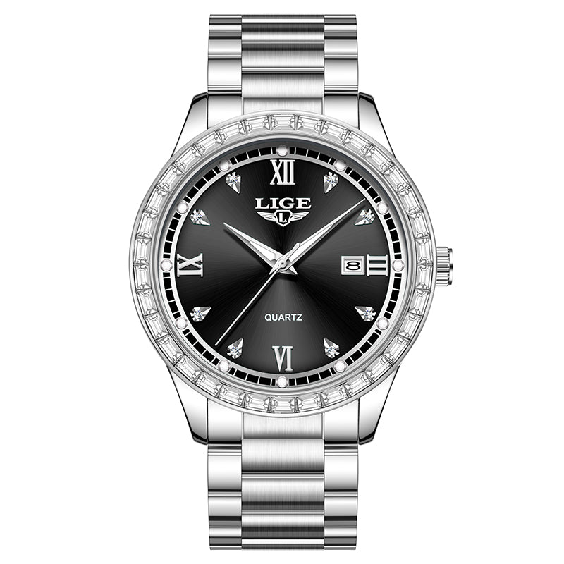 Elegante Damen Armbanduhr mit Edelstahlarmband – Stilvolle Quarzuhr Armbanduhr no.3286 - PITANI