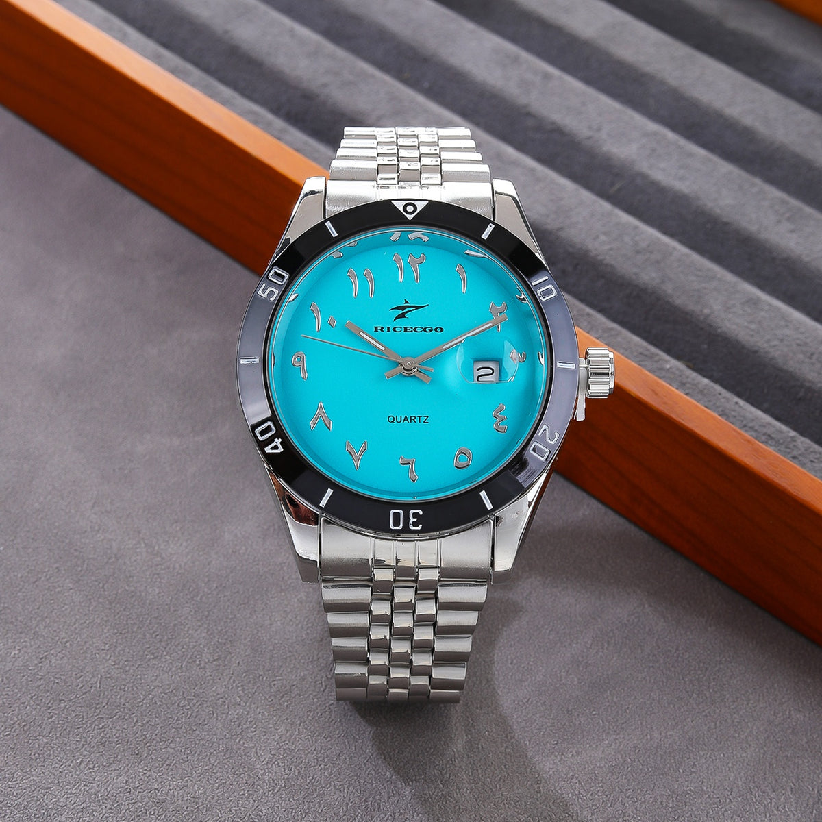 Eleganter Herren Business Chrono-Look Quarzuhr – Großes Zifferblatt Armbanduhr – no. 5391 - PITANI