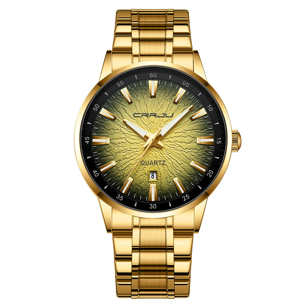 Elegante Herren Quarz-Armbanduhr im kreativen-Design – Flache Herrenuhr Armbanduhr – no. 5393 - PITANI