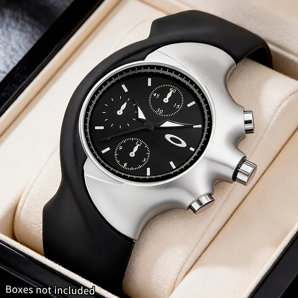 Kreative Herren Armbanduhr im Futuristischen Design – Sportliche Quarzuhr Armbanduhr – no. 5396 - PITANI
