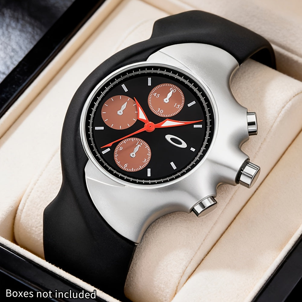 Kreative Herren Armbanduhr im Futuristischen Design – Sportliche Quarzuhr Armbanduhr – no. 5396 - PITANI
