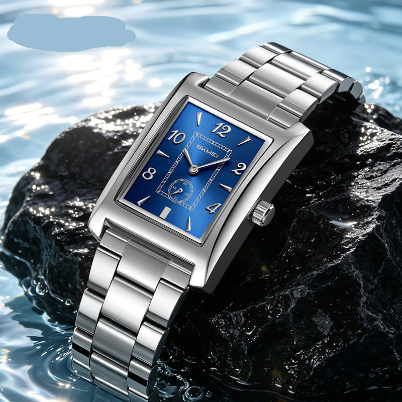 Elegante Herren Quarz-Armbanduhr – Rechteckiges Design Armbanduhr – no. 5363 - PITANI