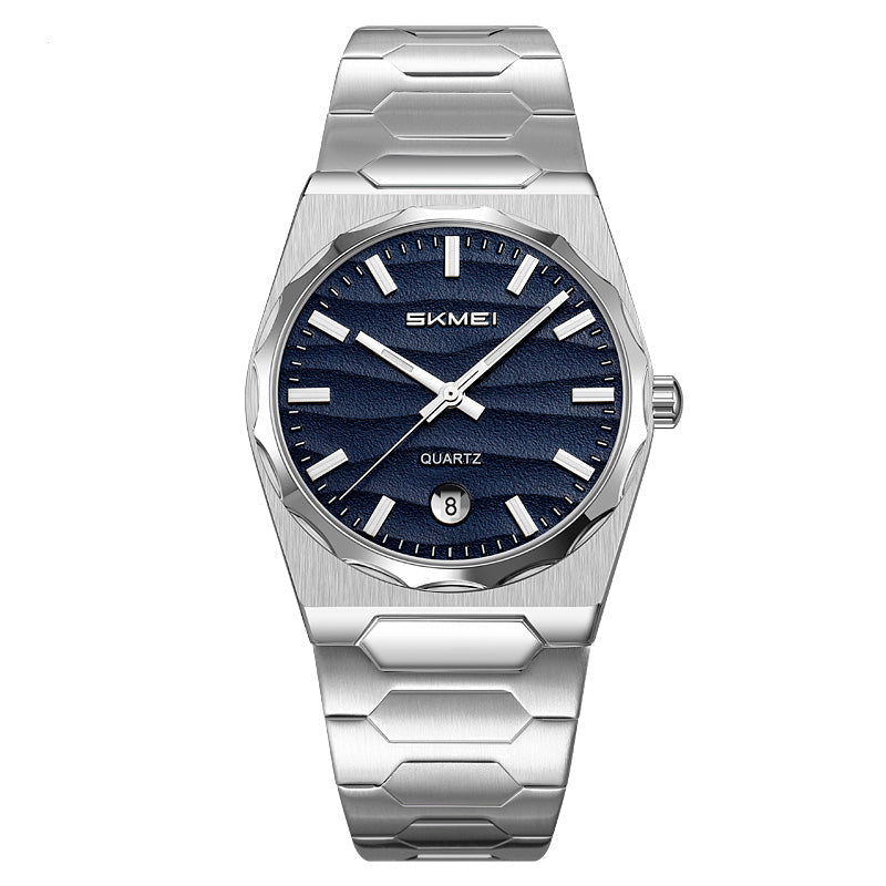 Elegante Herren Quarz-Armbanduhr aus Edelstahl – Business- Armbanduhr – no. 5357 - PITANI