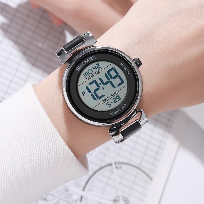 Sportliche Digitaluhr – Multifunktionaler Chronograph Armbanduhr – no. 5332 - PITANI