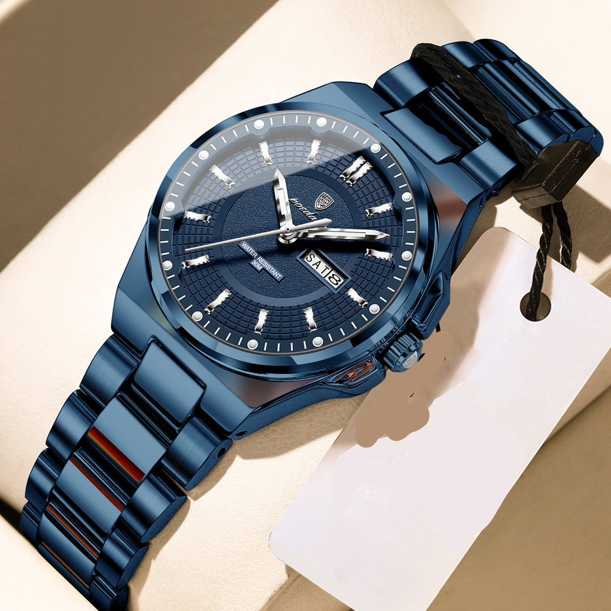Elegante Damen Quarzarmbanduhr mit Datum & Wochentagsanzeige Armbanduhr no.3285 - PITANI